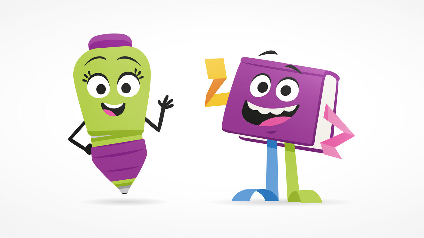 Nieuwsbegrip mascottes